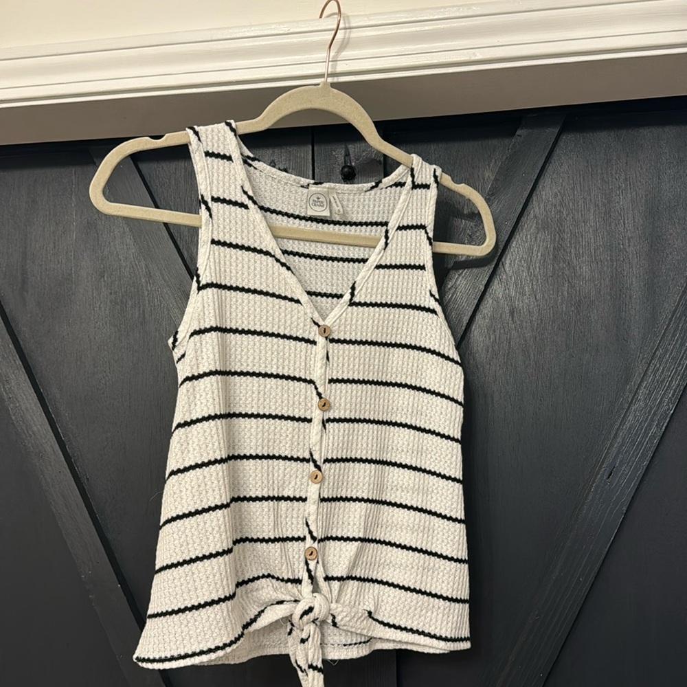 Striped tank top. Size xs.